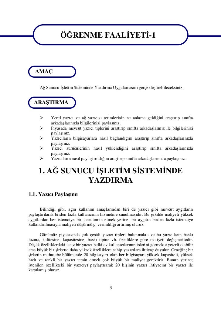 Ağ işletim sistemleri, özellikleri ve seçim kriterleri Ağ işletim sistemleri, özellikleri ve seçim kriterleri